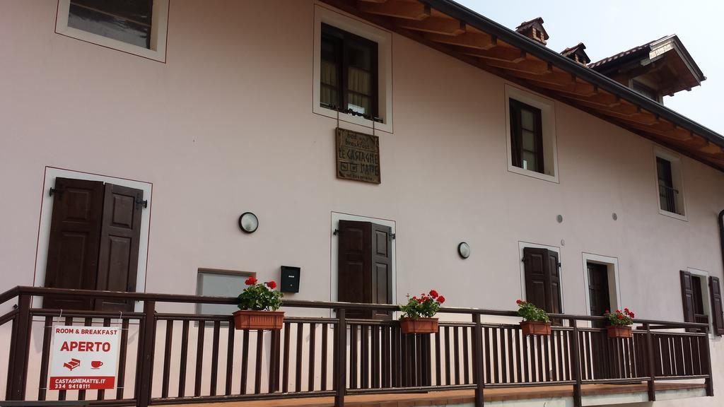 Le Castagne Matte Bed and Breakfast Stenico Εξωτερικό φωτογραφία